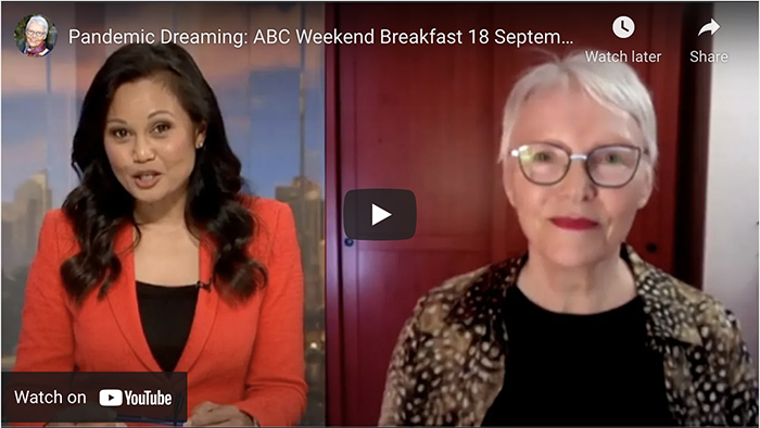 Jane Teresa on ABC TV Weekend Breakfast